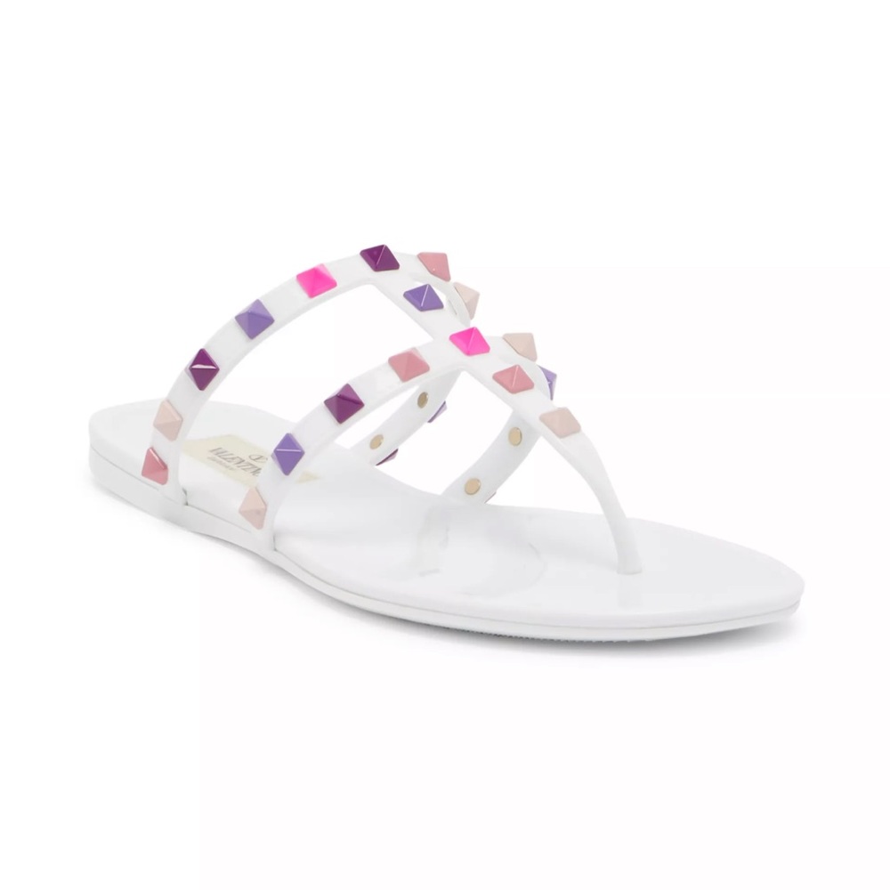 Valentino Gavarani rockstud pvc Sandals - 36 - Picture 2 of 7